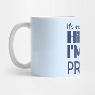 Anti-Hero I'm the problem it's me Midnights Lyrics Mug